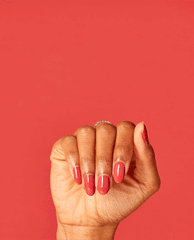 OPI My Solar Clock is Ticking Red Gel Nail Polish GIF