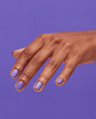 OPI Skate to the Party Purple Gel Nail Polish Gif