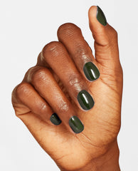 OPI Things I’ve Seen in Aber-green Green Gel Nail Polish Mani