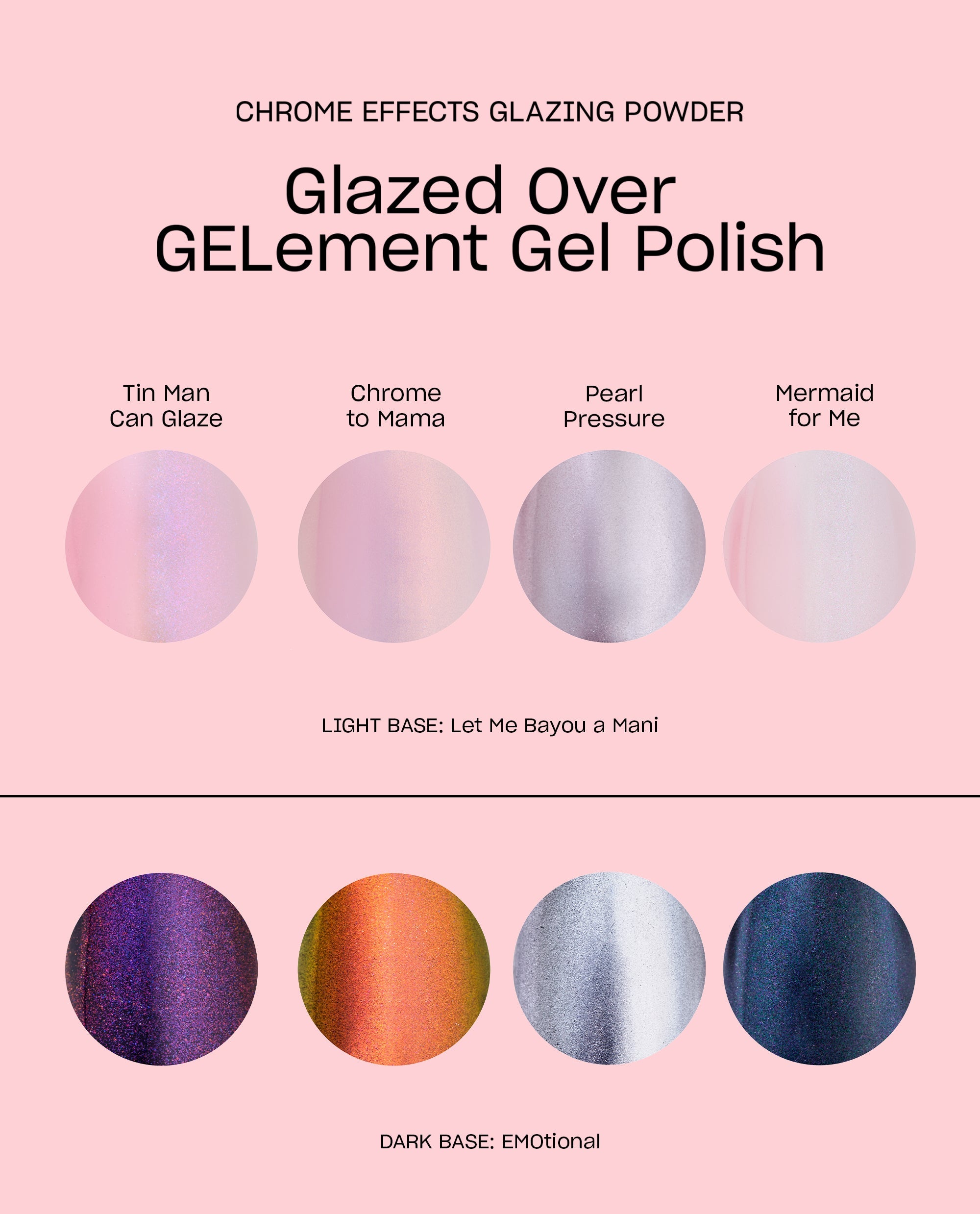 Tin Man Can Glaze Silvery‑White Chrome Nail Powder Graphic