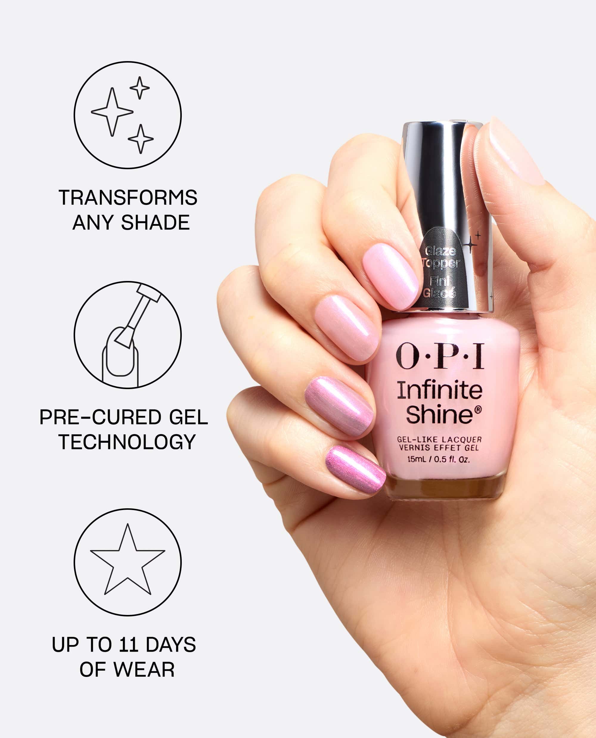 Infinite Shine Glaze Nail Polish Topper Benefits