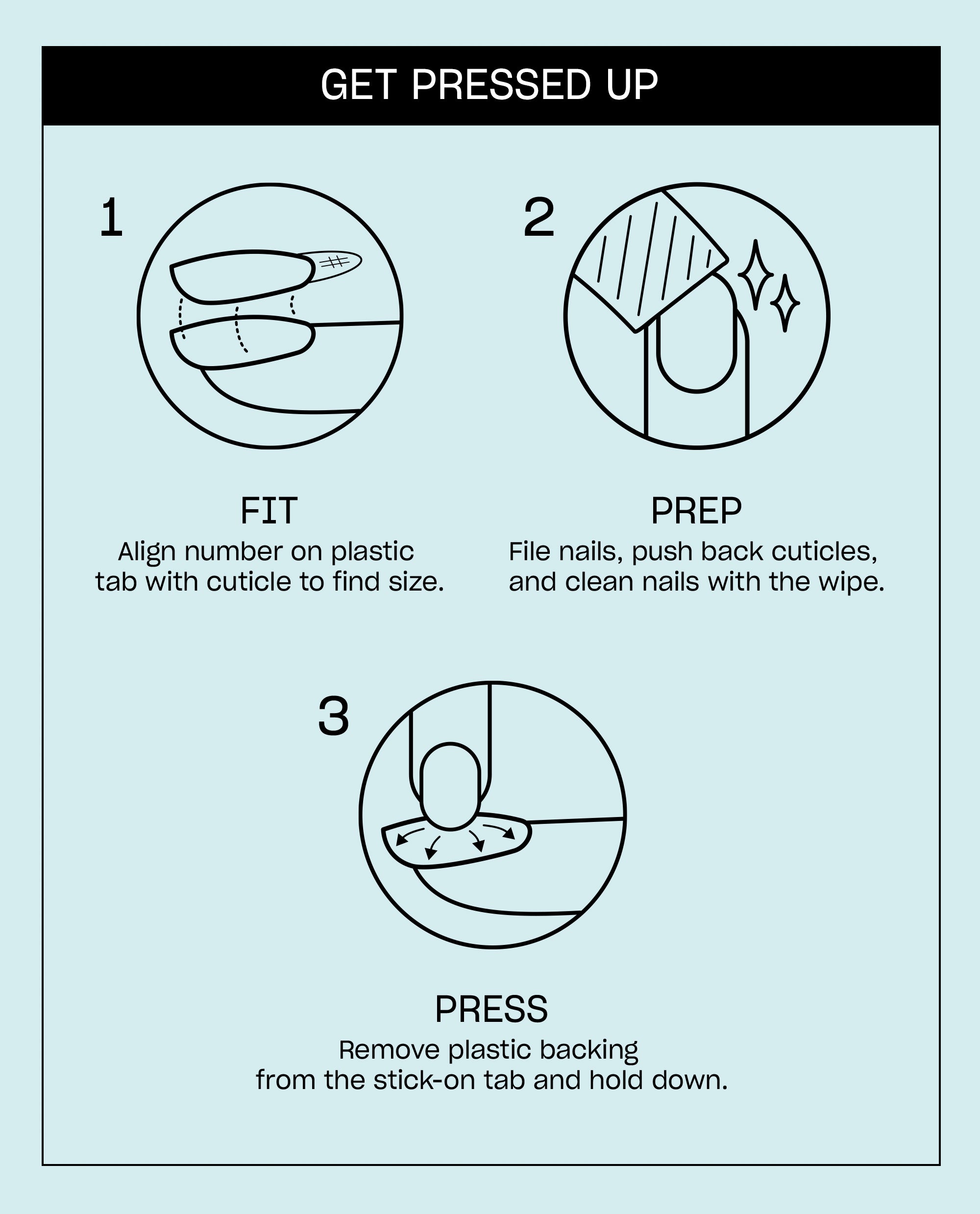 Cherry Up Your Blues Cherry Art Blue Round Stick On Nails Instructions