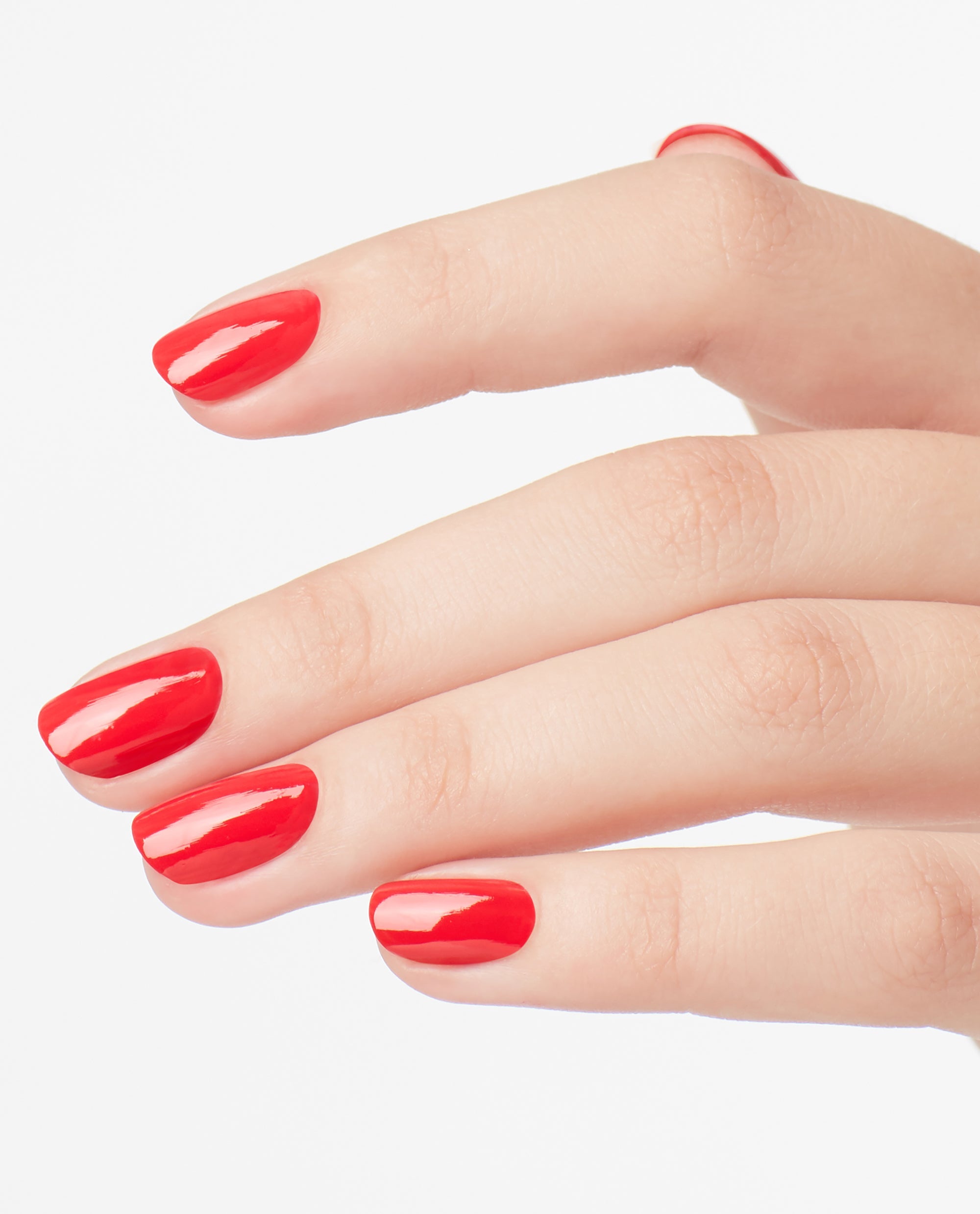 OPI Cajun Shrimp Red Gel Nail Polish Mani