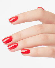 OPI Cajun Shrimp Red Gel Nail Polish Mani