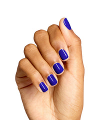 Catch a Wave of Happiness Royal Blue Nail Polish Mani