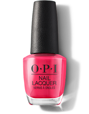 OPI Charged Up Cherry Pink Nail Polish -pack_shot