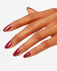 OPI Chick Flick Cherry Red Nail Polish Mani