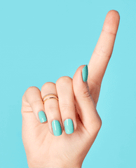 OPI Closer Than You Might Belém Green Gel Nail Polish GIF