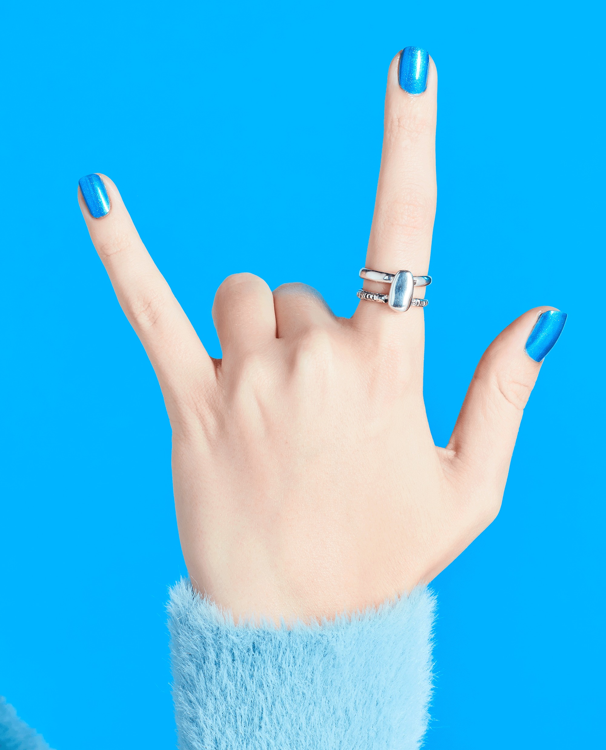 OPI Do You Sea What I Sea? Blue Gel Nail Polish GIF