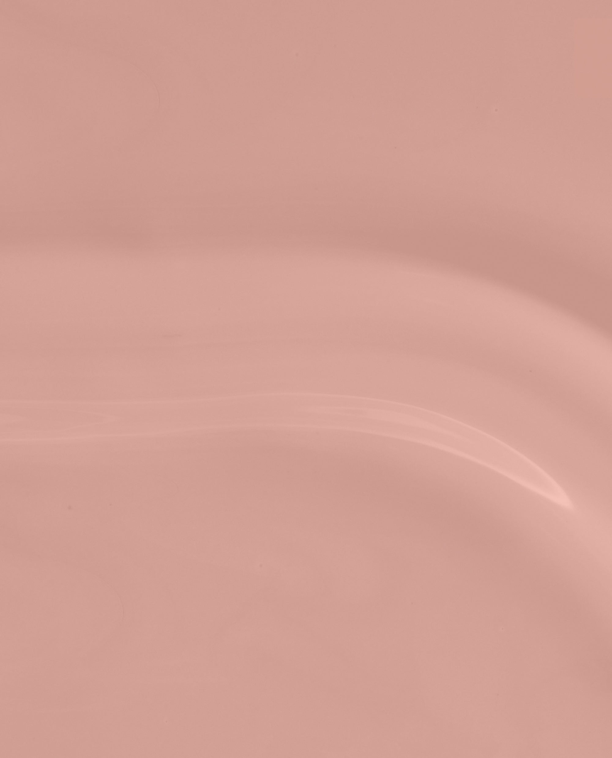 France-y Seeing You Here gel nail polish swatch shows a glossy soft dusty pink nude shade, an OPI fall nail color displayed as a smooth brushstroke on a matching blush background.