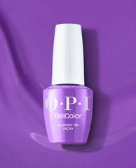 Glowin' on Vacay Bright Purple Gel Nail Polish