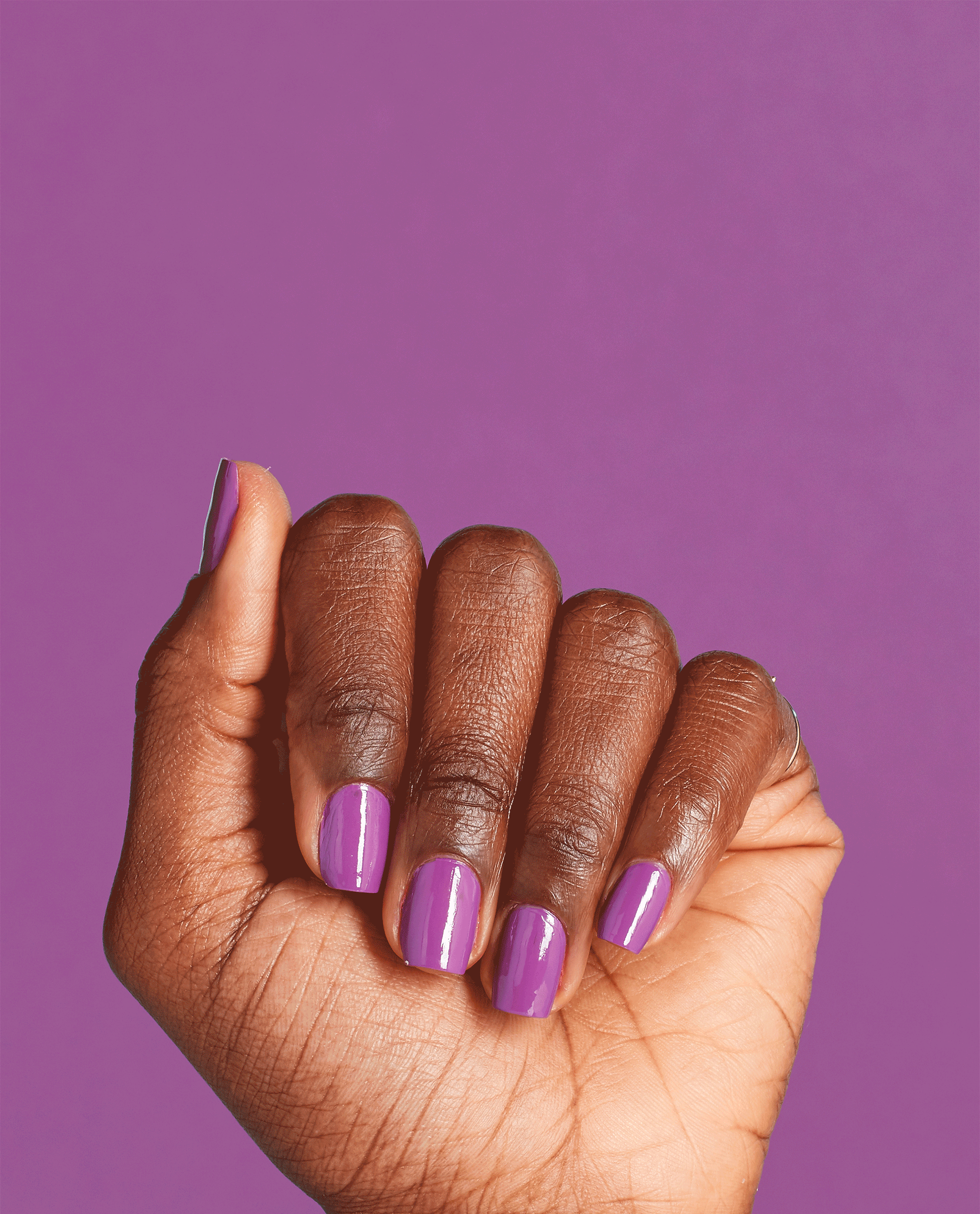 OPI I Manicure for Beads Purple Gel Nail Polish GIF