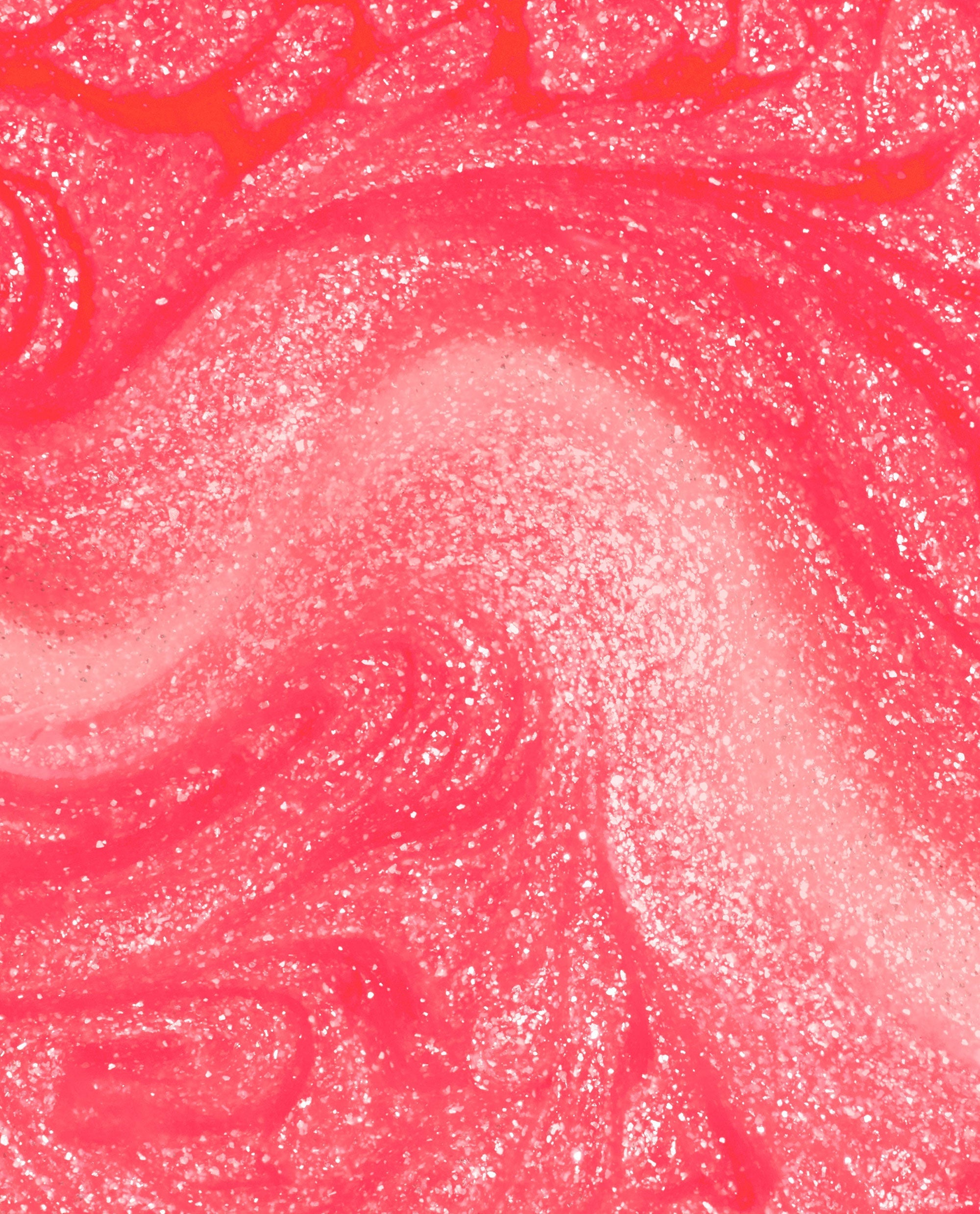 If U Like Pinka Coladas Flamingo Pink Shimmer Gel Nail Polish Swatch