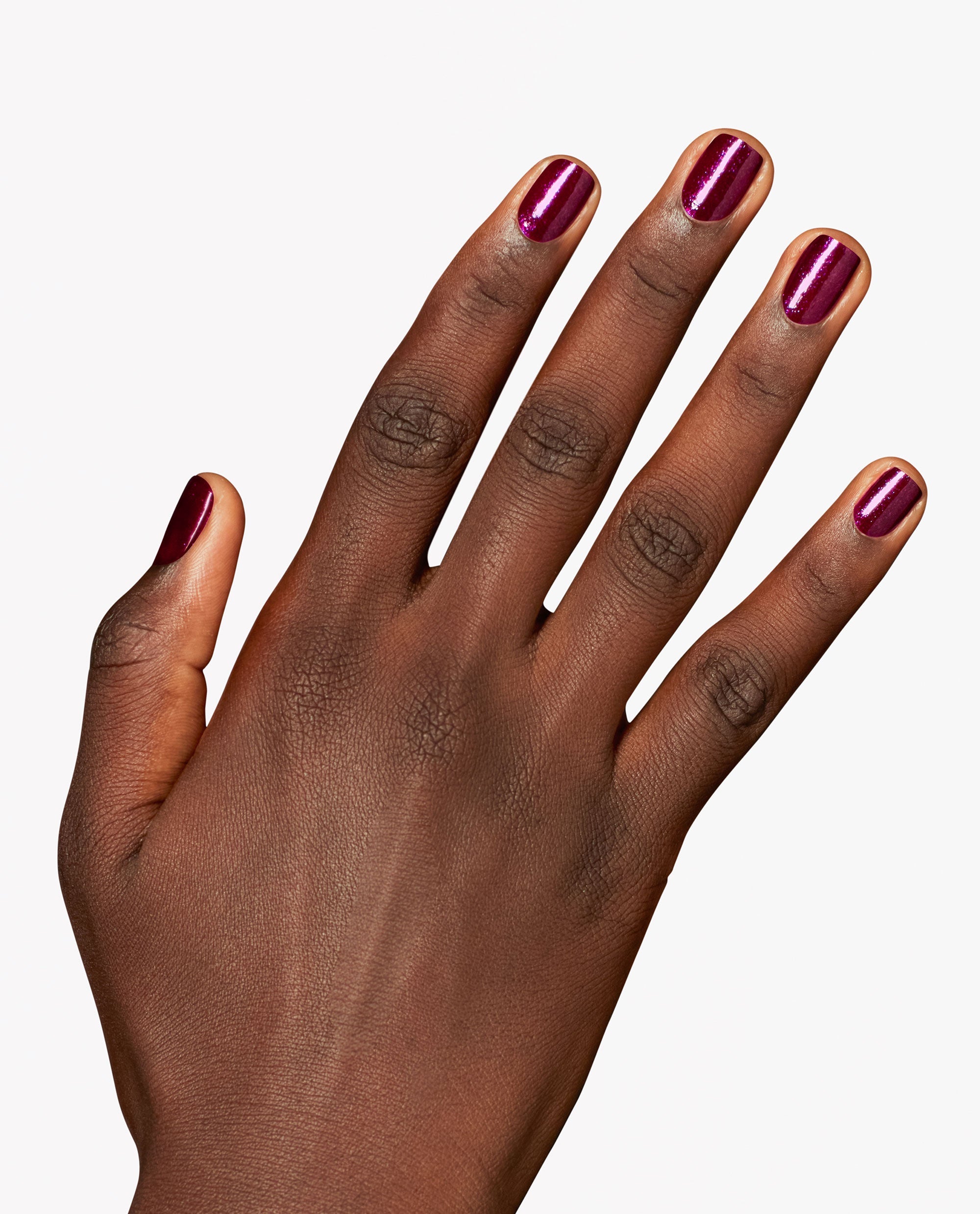 Lincoln Park After Brunch Shimmery Purple Nail Dip Powder Mani