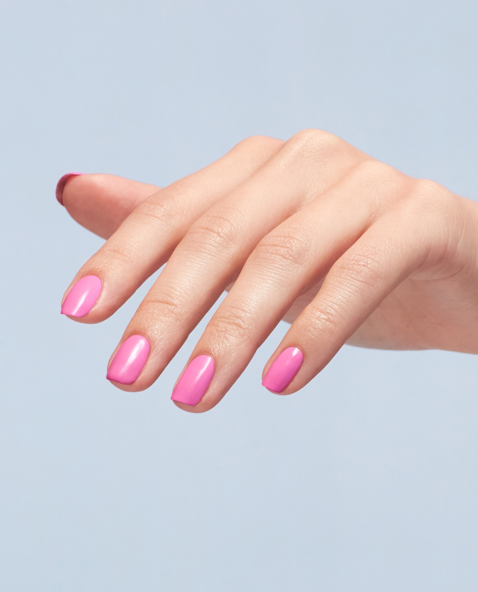 Makeout-side - Bright Pink Dip Powders Mani