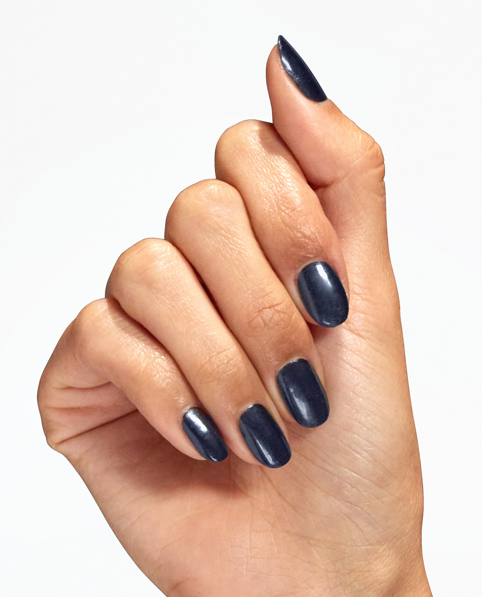 OPI Midnight Mantra Blue Gel Nail Polish Mani