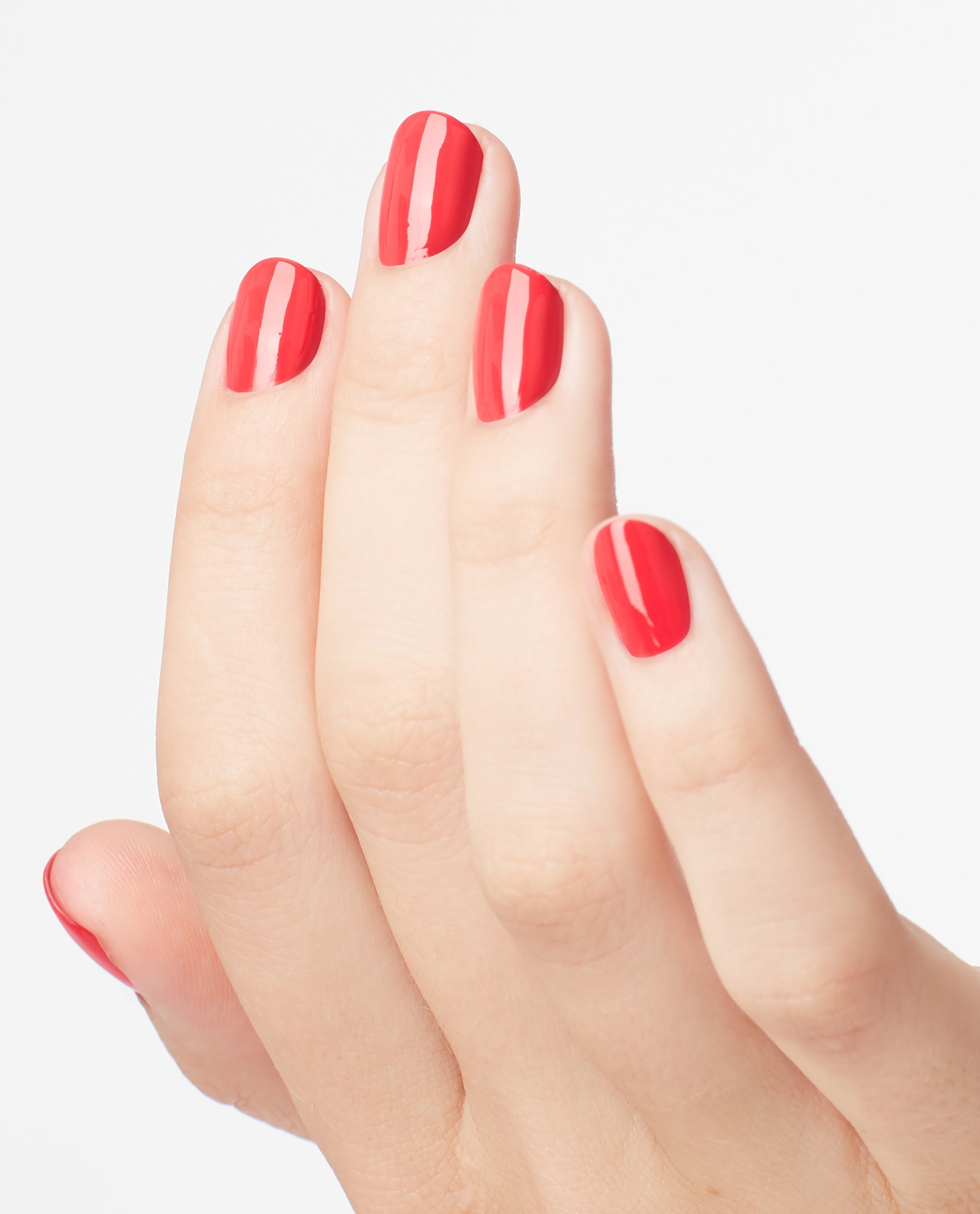 OPI My Chihuahua Bites! Red Gel Nail Polish Mani