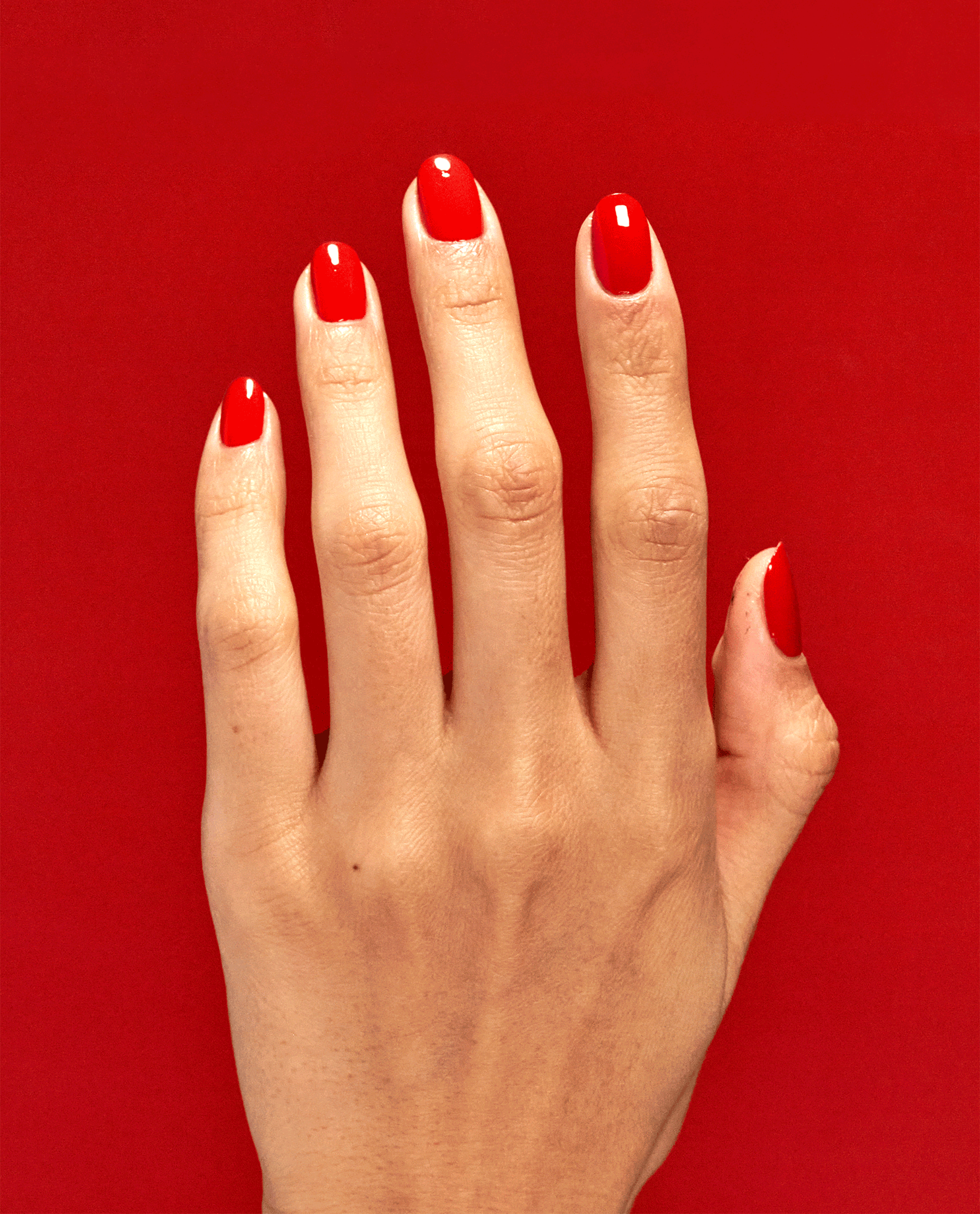 OPI Rust & Relaxation Red Dipping Powder GIF