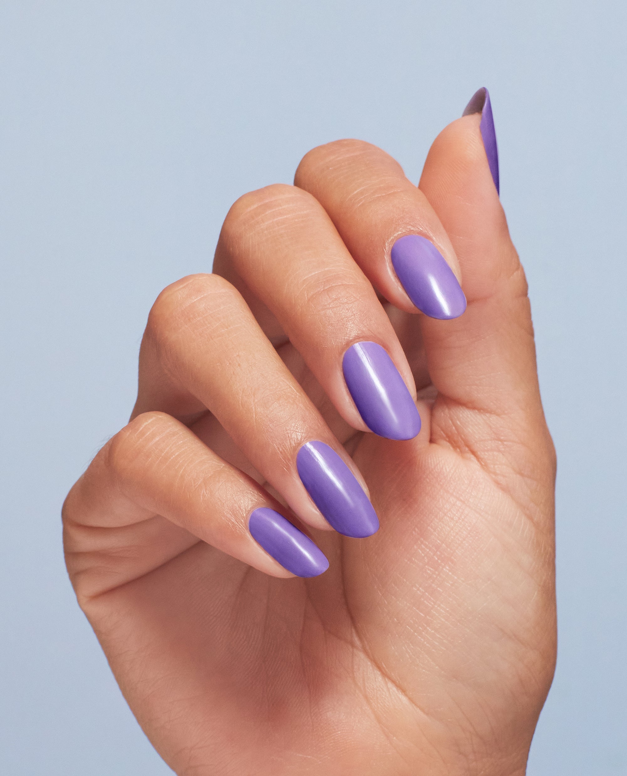 OPI Skate to the Party Purple Gel Nail Polish Mani