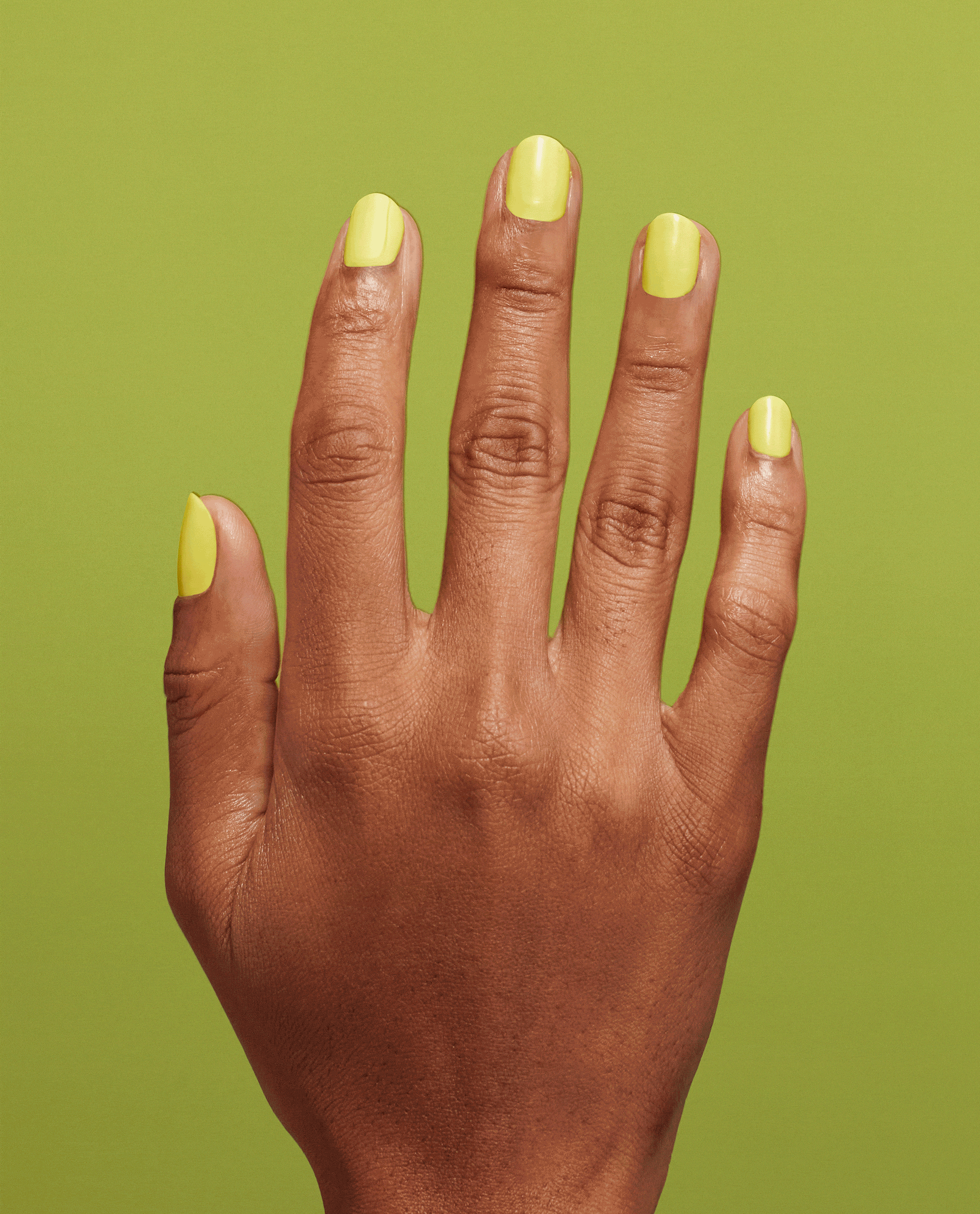Stay Out All Bright - Vivid Yellow Dip Powders Hand and Jar