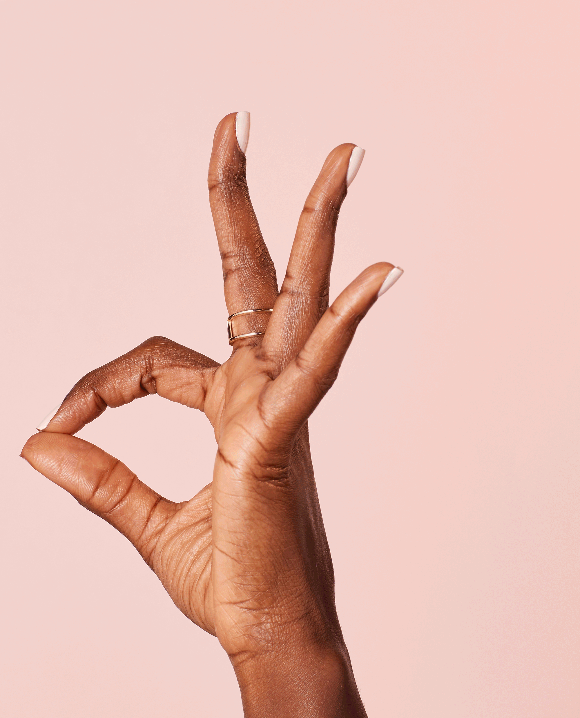 OPI Stop it I'm Blushing! Pink Dipping Powder GIF