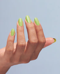 OPI® Summer Monday-Fridays. Bright Green Crème Dip Powders Mani