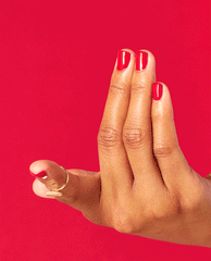 OPI The Thrill of Brazil Red Gel Nail Polish GIF