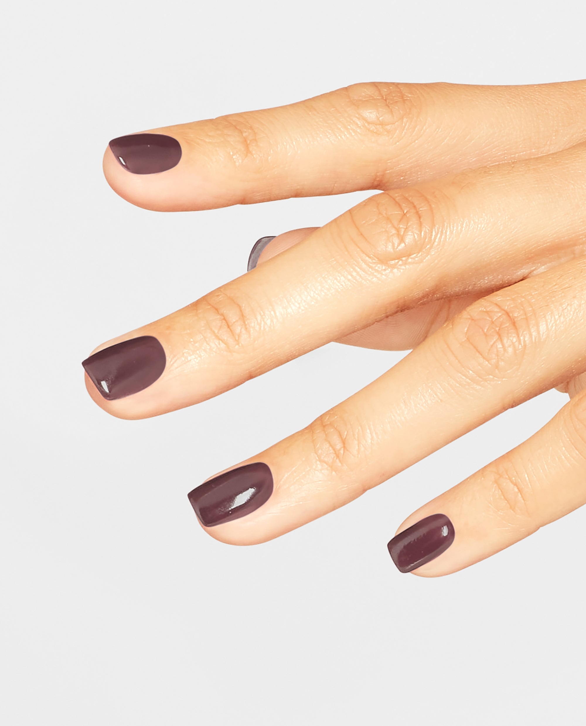 OPI You Don't Know Jacques! Brown Gel Nail Polish Mani